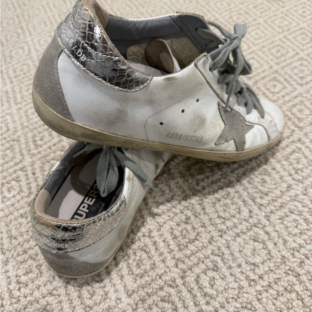Golden Goose Silver/Gray